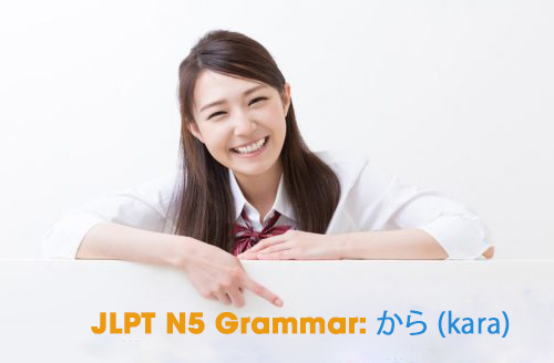 JLPT N5 Grammar: から (kara)